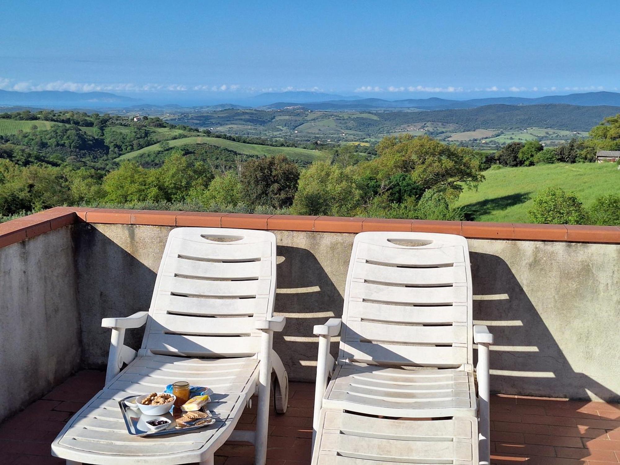 Appartamento Panoramico Pancole Buitenkant foto
