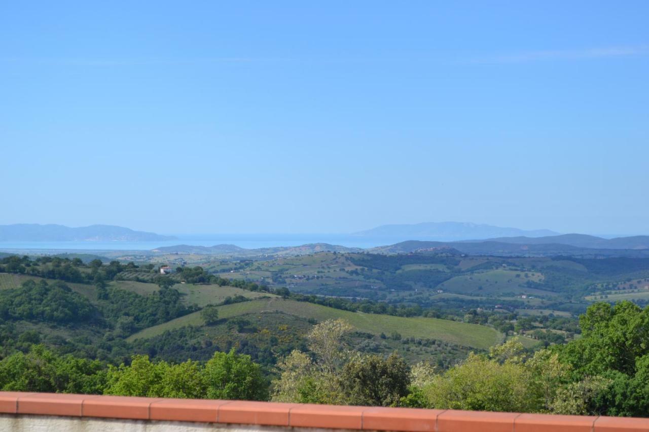 Appartamento Panoramico Pancole Buitenkant foto