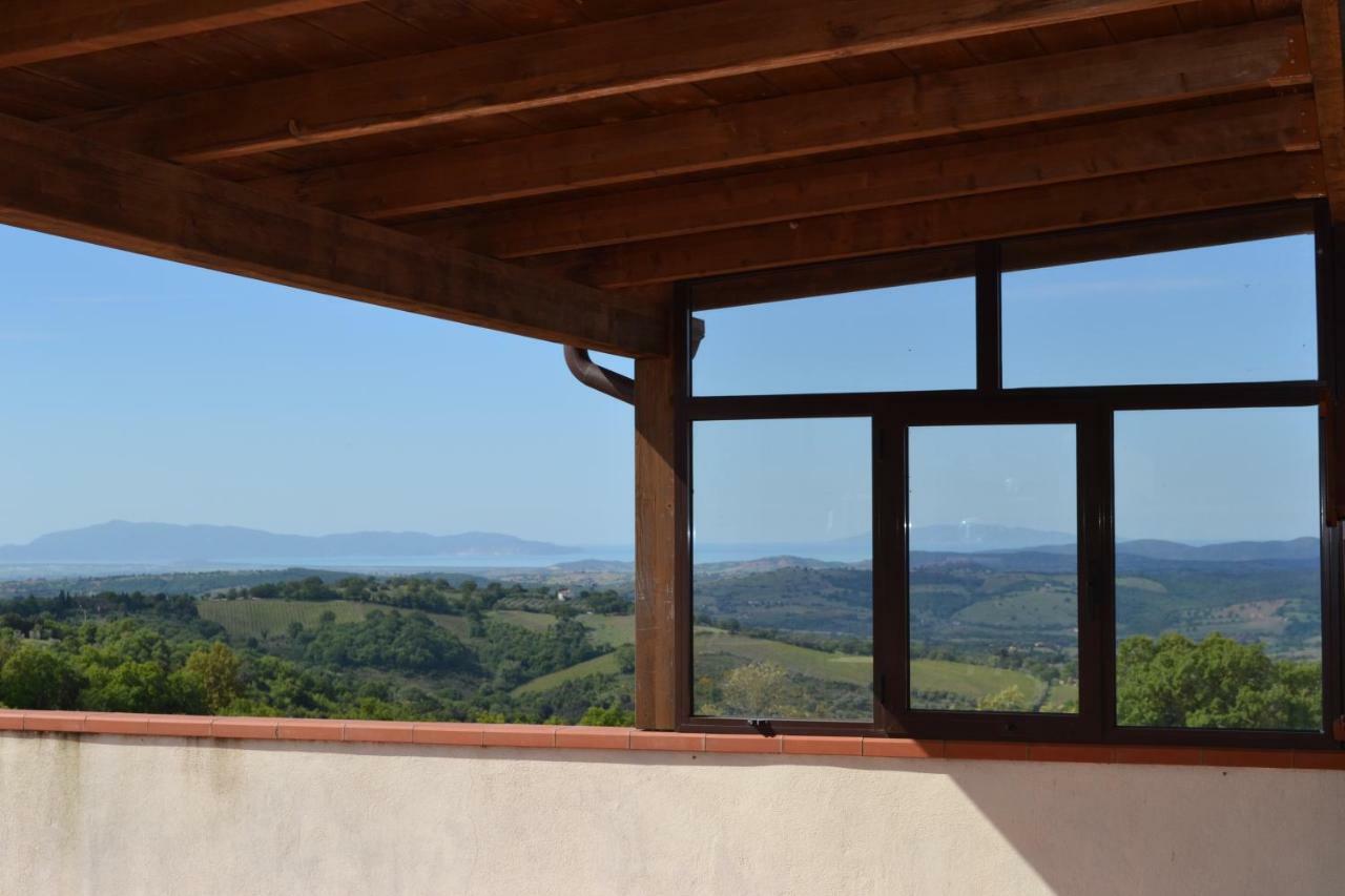 Appartamento Panoramico Pancole Buitenkant foto