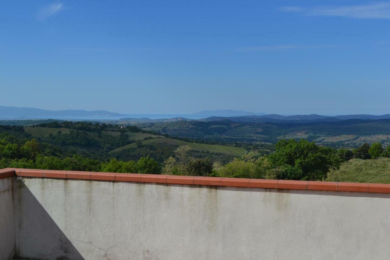Appartamento Panoramico Pancole Buitenkant foto