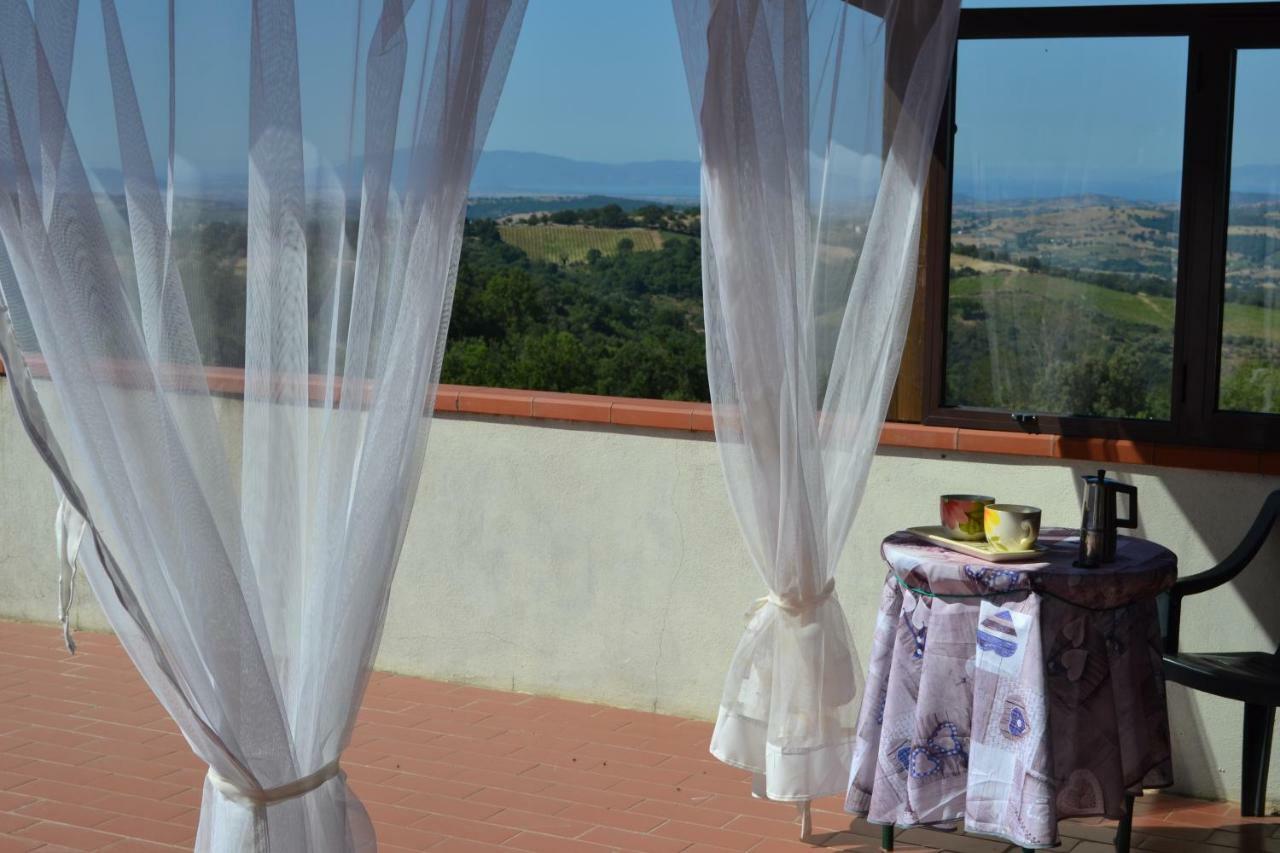 Appartamento Panoramico Pancole Buitenkant foto